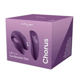 We-Vibe Chorus Purple - Flexible Dual-Motor Intimate Device with Remote