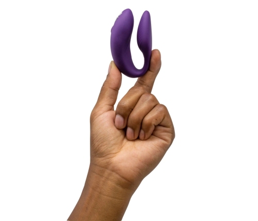 We-Vibe Chorus Purple - Flexible Dual-Motor Intimate Device with Remote