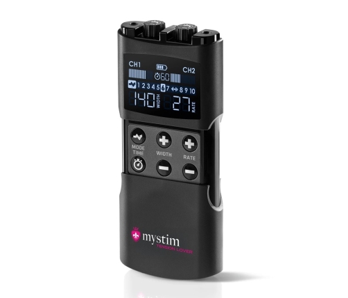 Mystim Tension Lover 2 Advanced E-Stim Control Unit, 2 Channels, USB-C