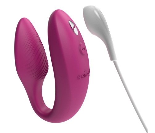 We-Vibe Sync 2 Pink - Flexible Silicone Couples Device, App Control