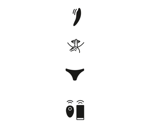 We-Vibe Moxie+ Aqua Discreet Wearable Panty Device with Remote & App