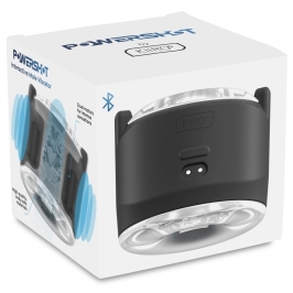 Kiiroo Power Shot Interactive Compact Intimate Device, Black, 6.8x8x7.7cm