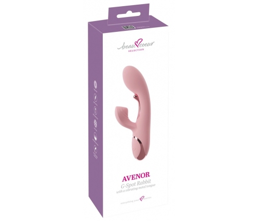 beau coeur Avenor G-Spot Rabbit Intimate Machine, 3 Motors, 23cm, Pink