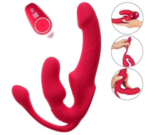 You2Toys Strapless Triple RC Silicone Intimate System, 3 Motors, Remote