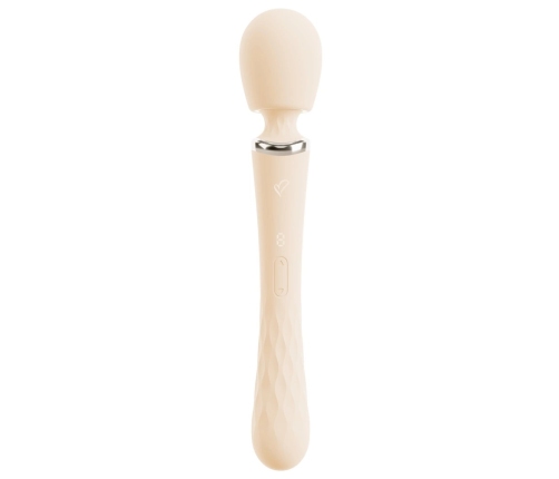 beau coeur Taviro Big Wand Massager - Dual-Ended, Waterproof, 31.7 cm