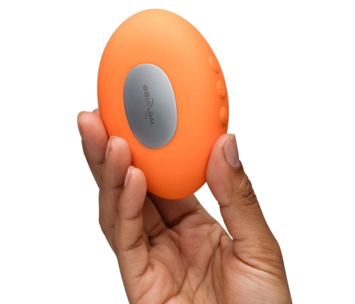 We-Vibe Temp Tangerine Compact Lay-On Device with Warming & Cooling