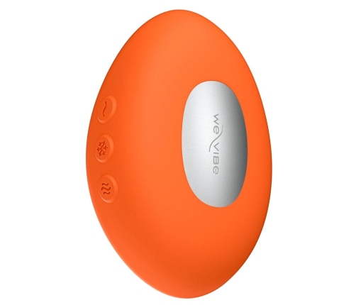 We-Vibe Temp Tangerine Compact Lay-On Device with Warming & Cooling