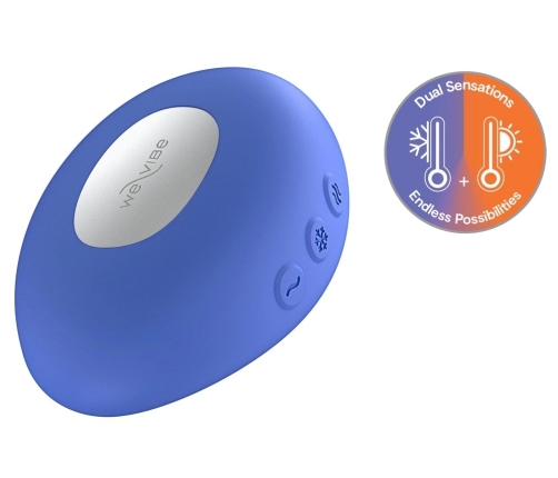 We-Vibe Temp Lavender Blue - Temperature Control Compact Massager 9.5cm