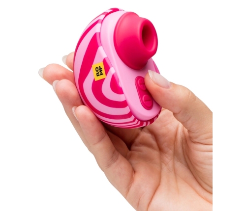 ROMP Spin Compact Air-Pulse System with Protective Case, 7 cm, Pink