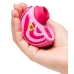 ROMP Spin Compact Air-Pulse System with Protective Case, 7 cm, Pink