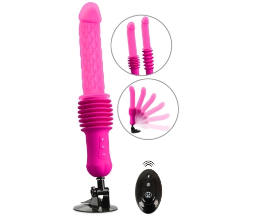 You2Toys RC Warming Machine Pin, Thrusting & Heated, 30.3-36.8cm, Black