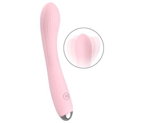 beau coeur Kireya Curved Vibra Silicone Intimate Device 20.3 cm Purple