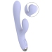 beau coeur Rivano Curved Rabbit Vibrator, Dual Motor, Soft Silicone, 20.4cm