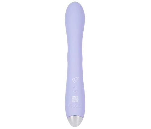 beau coeur Rivano Curved Rabbit Vibrator, Dual Motor, Soft Silicone, 20.4cm