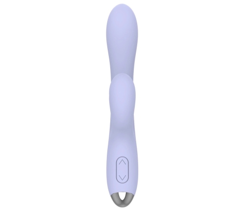 beau coeur Rivano Curved Rabbit Vibrator, Dual Motor, Soft Silicone, 20.4cm