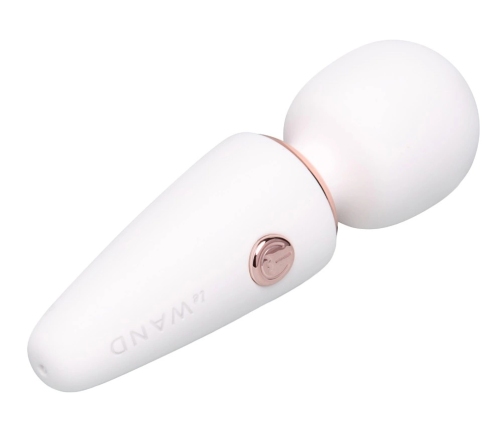le Wand Mini Microwand White Compact Rechargeable Massager 10cm