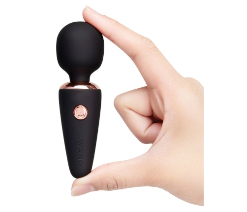 le Wand Mini Microwand Black - Compact Rechargeable Massage Wand 10 cm