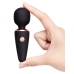 le Wand Mini Microwand Black - Compact Rechargeable Massage Wand 10 cm