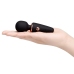 le Wand Mini Microwand Black - Compact Rechargeable Massage Wand 10 cm