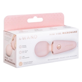 Le Wand Mini Microwand Rose Go - Compact Rechargeable Massage System