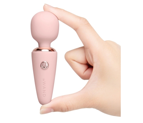 Le Wand Mini Microwand Rose Go - Compact Rechargeable Massage System