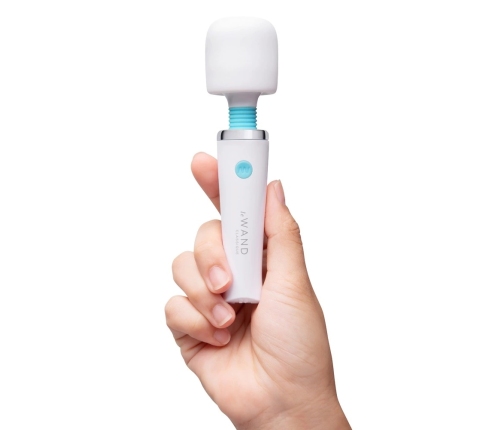 le Wand Classique Mini Wand Massager White - Compact Rechargeable Model