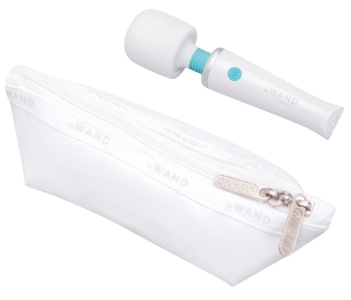 le Wand Classique Mini Wand Massager White - Compact Rechargeable Model