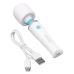 le Wand Classique Mini Wand Massager White - Compact Rechargeable Model