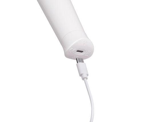 le Wand Classique Petite Cordless Massage Wand White 24.9cm