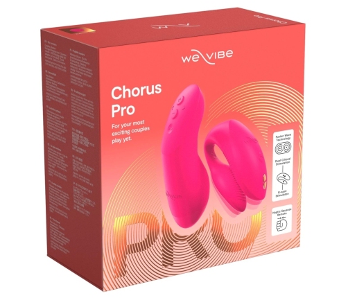 We-Vibe Chorus Pro Electric - Advanced Couple’s Intimate Device, Pink