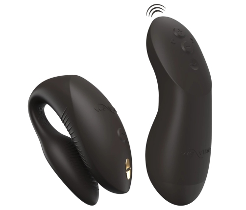 We-Vibe Chorus Pro Satin Black - Advanced Partner Vibrator, 3 Motors