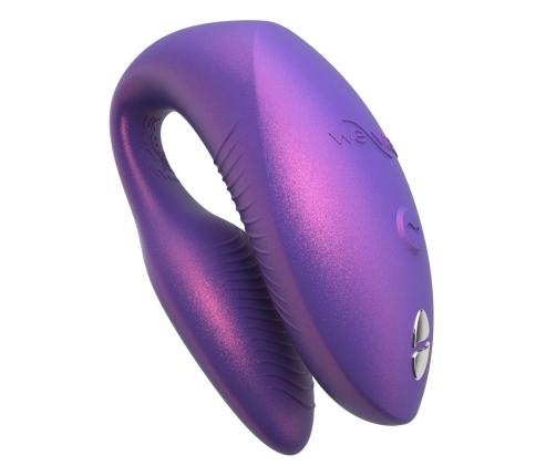 We-Vibe Chorus Pro Flexible Couples Device Cosmic Purple 3 Motors App Control