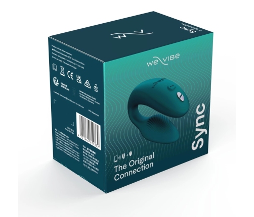 We-Vibe Sync 2 Velvet Green - Flexible Couple’s Intimate Device, App-Controlled