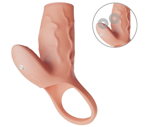 Realistixxx Real Sleeve Clit S Silicone Intimate Machine with Vibrations
