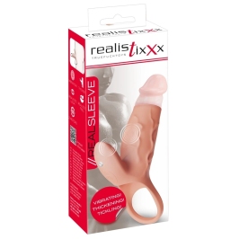 Realistixxx Real Sleeve Clit S Silicone Intimate Machine with Vibrations