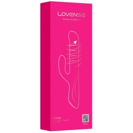 Lovense Velvo Rotating Dual-Action Intimate Device, App-Controlled, 24.7cm