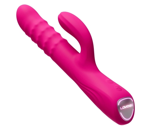 Lovense Velvo Rotating Dual-Action Intimate Device, App-Controlled, 24.7cm