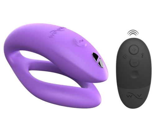 We-Vibe Sync O Bright Purple Couples Device - App Control, Flexible Fit