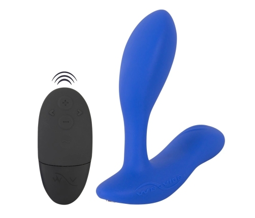 We-Vibe Vector+ Royal Blue - Flexible Intimate Wellness Device, 10 Modes