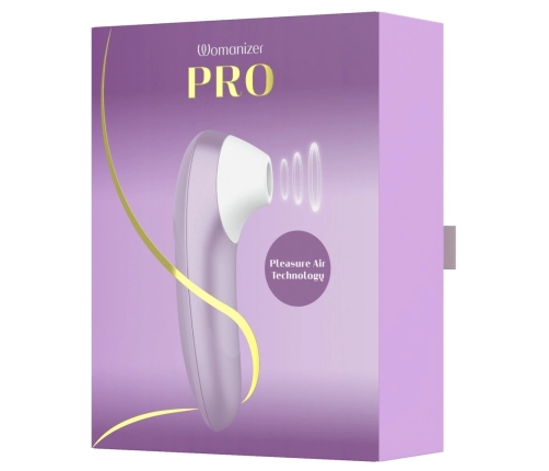 Womanizer Pro Lilac - Compact Air Pulse System, 11 Intensities, Waterproof