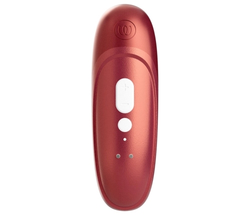 Womanizer Pro Red - Compact Air Technology Stimulator, 11 Levels, Waterproof
