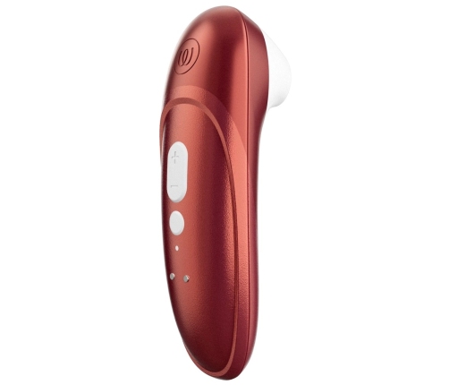 Womanizer Pro Red - Compact Air Technology Stimulator, 11 Levels, Waterproof