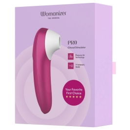 Womanizer Pro Pink Air Pulse Technology, 11 Levels, Waterproof, Compact Womanizer Pro Pink Air Pulse Technology, 11 Levels, Waterproof, Compact