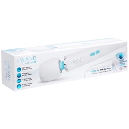 le WAND Classique Plug-In Wand Massage White 10 Modes 33cm