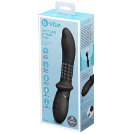 b-Vibe Rimming P-Spot Vibe Rotating Anal System, Silicone