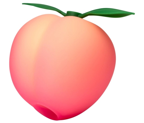 ROMP Pink Peach Compact Air Pulse Stimulator, Waterproof, Silicone