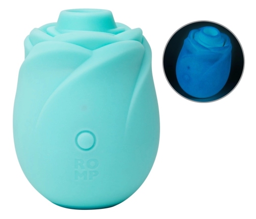 ROMP Rose Glow Air Pulse Intimate Device, Glow-in-the-Dark, 7.6 cm