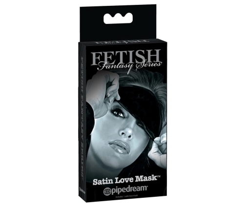 FFSLE Satin Eye Cover Black - Soft Adjustable Sensory Mask FFSLE Satin Eye Cover Black - Soft Adjustable Sensory Mask