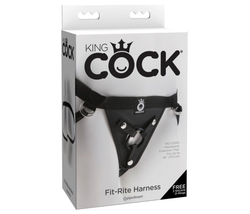 KC Fit Rite Harness Black
