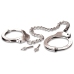 FFS Metal Leg Cuffs Silver